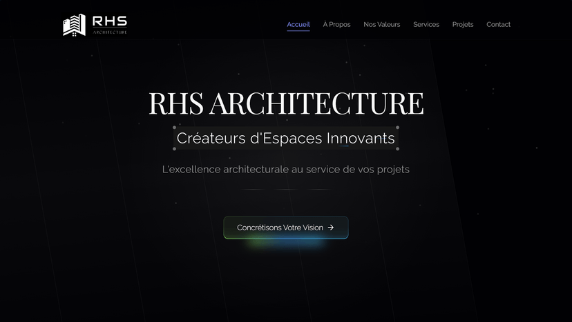 RHS Architecture Agency Website